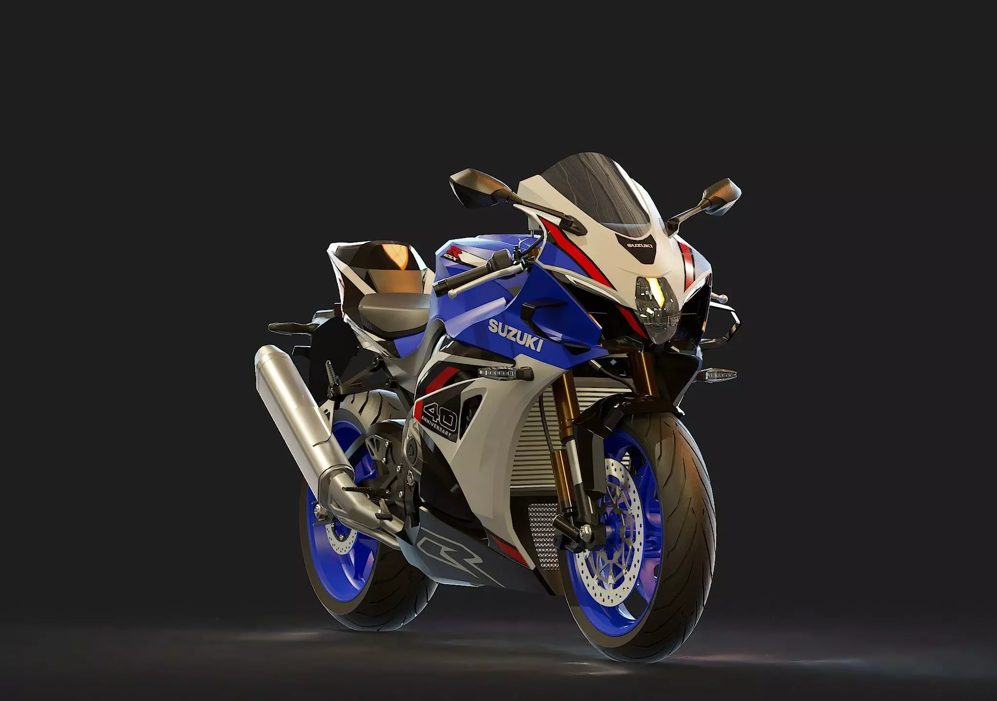 Base model Suzuki GSX R 1000 R 2026 3D model_8