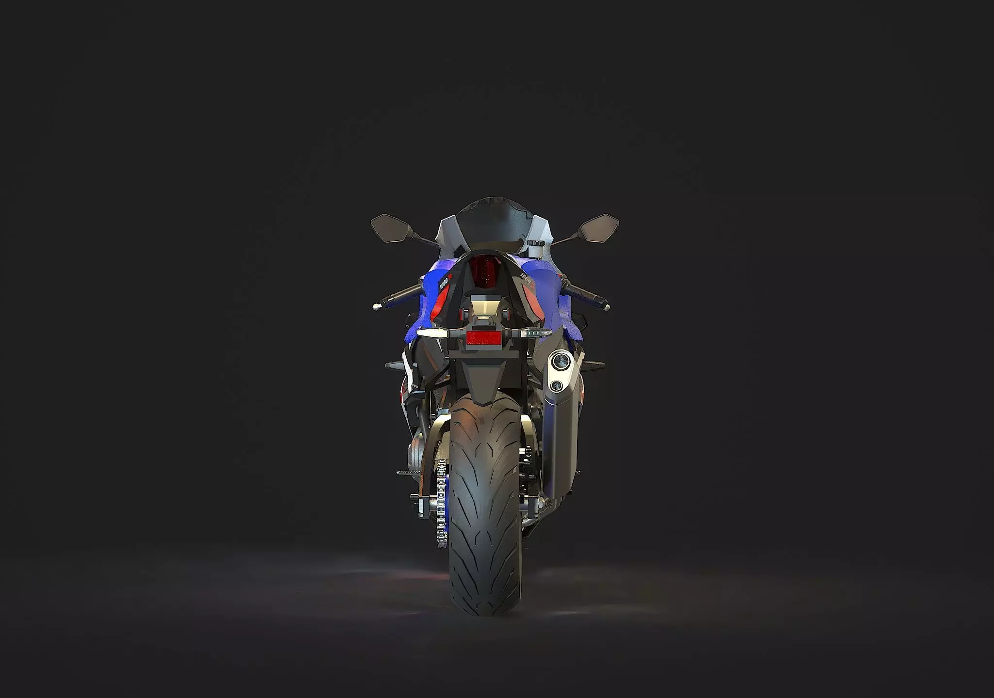 Base model Suzuki GSX R 1000 R 2026 3D model_7