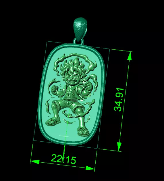 luffy gear 5 3D print model_1