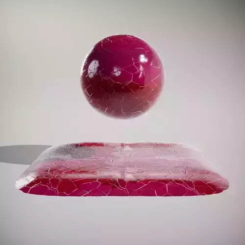 HQ PBR Textures Set Glossy Red Hexagonal Tiles Texture HQ PBR Textures Set Glossy Red Hexagonal Tiles Texture