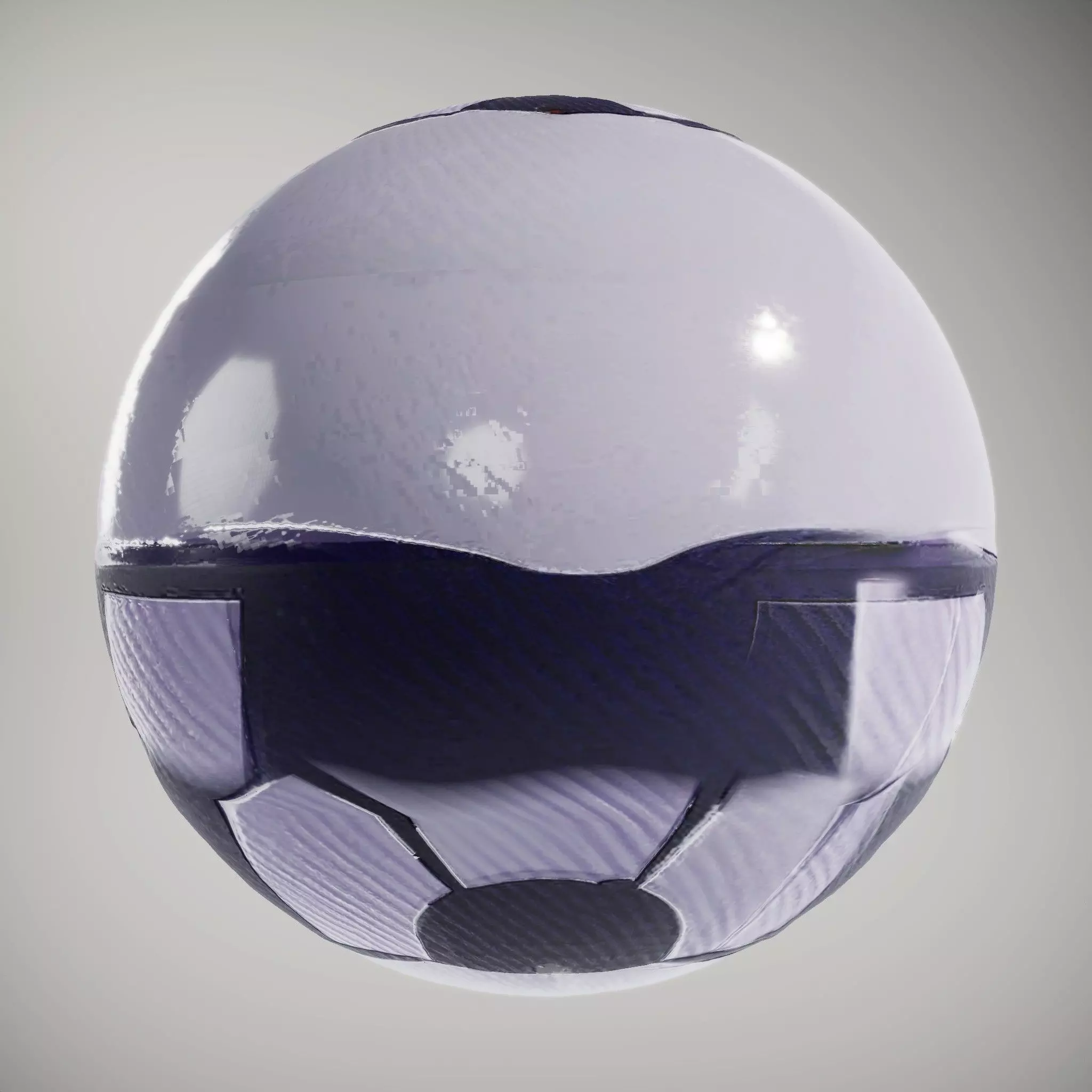 Carbon Fiber Purple Gloss HQ PBR Textures Set Texture_4