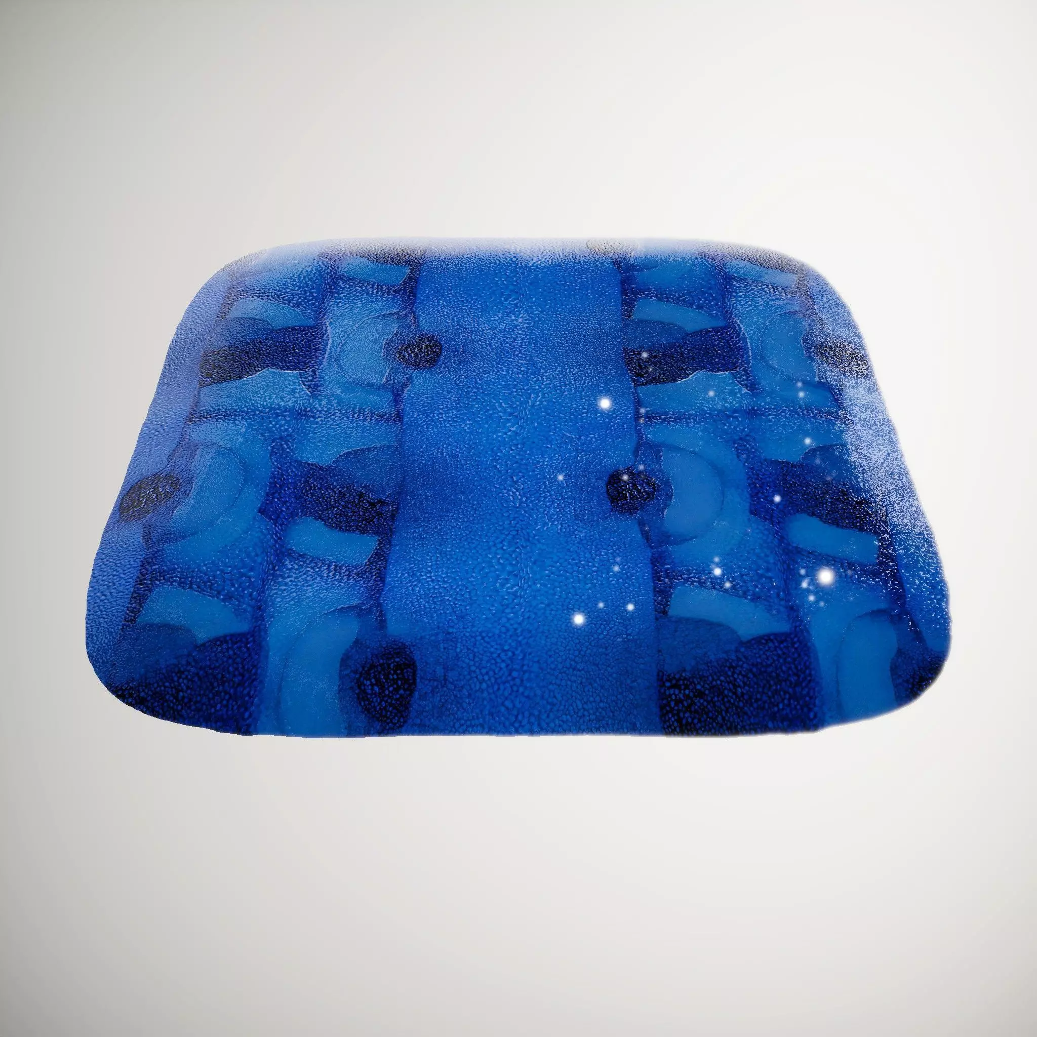 HQ PBR Textures Set Blue Speckled Gloss Ceramic Texture_3