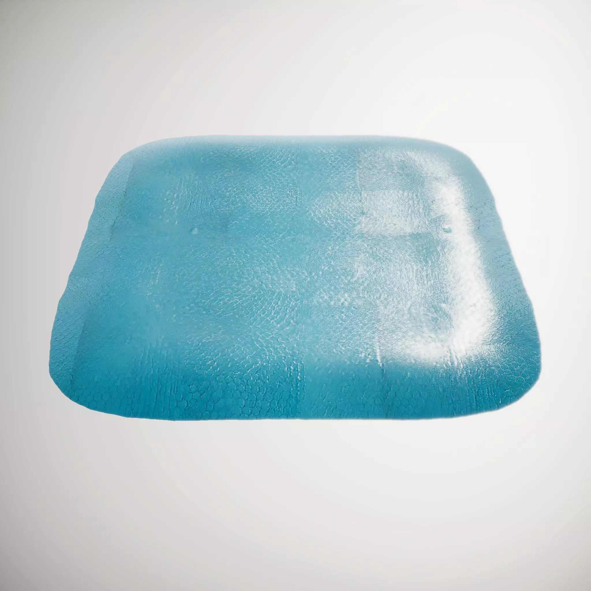 HQ PBR Textures Set Teal Hexagonal Pattern Glossy Texture_0