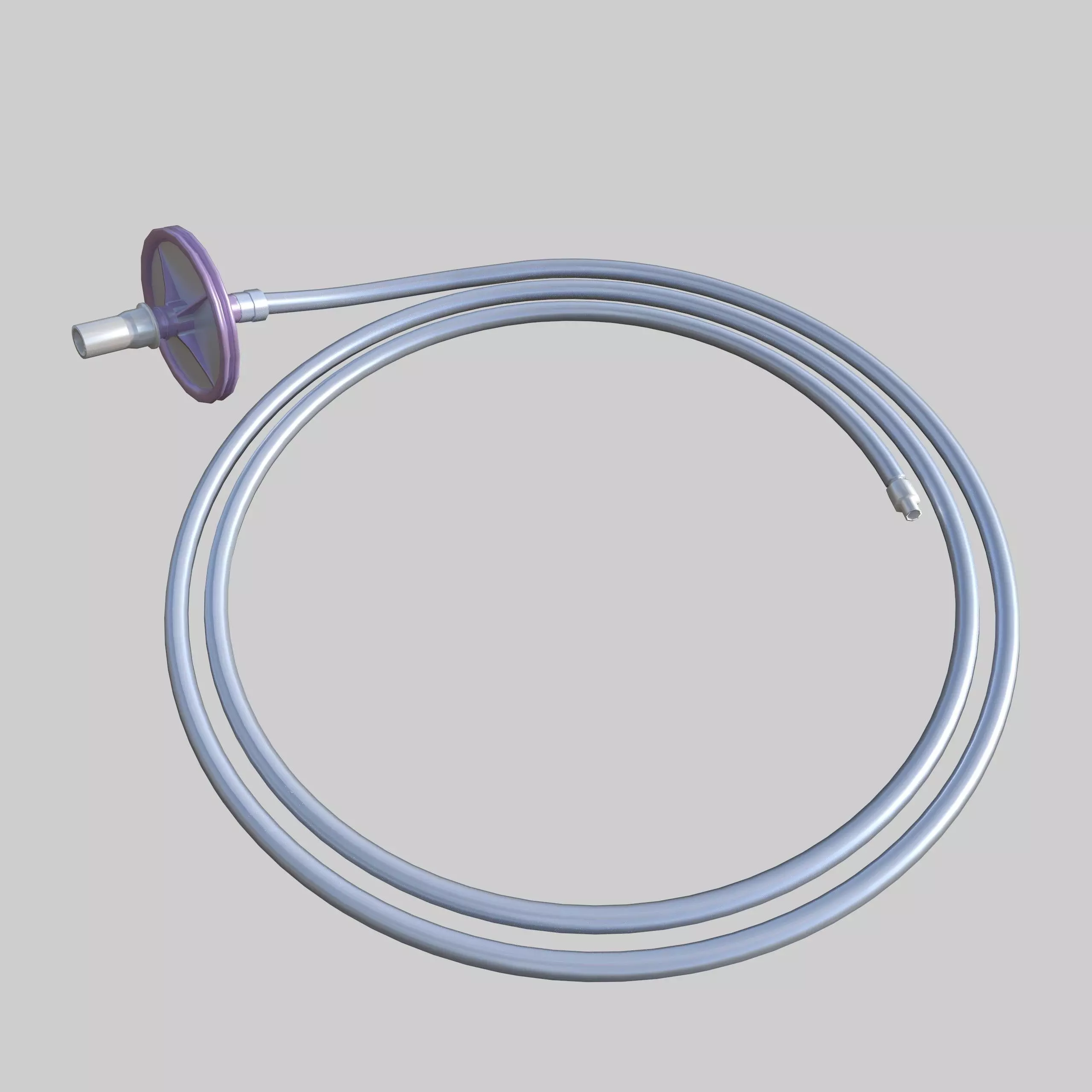 Insufflator Low-poly 3D model_0