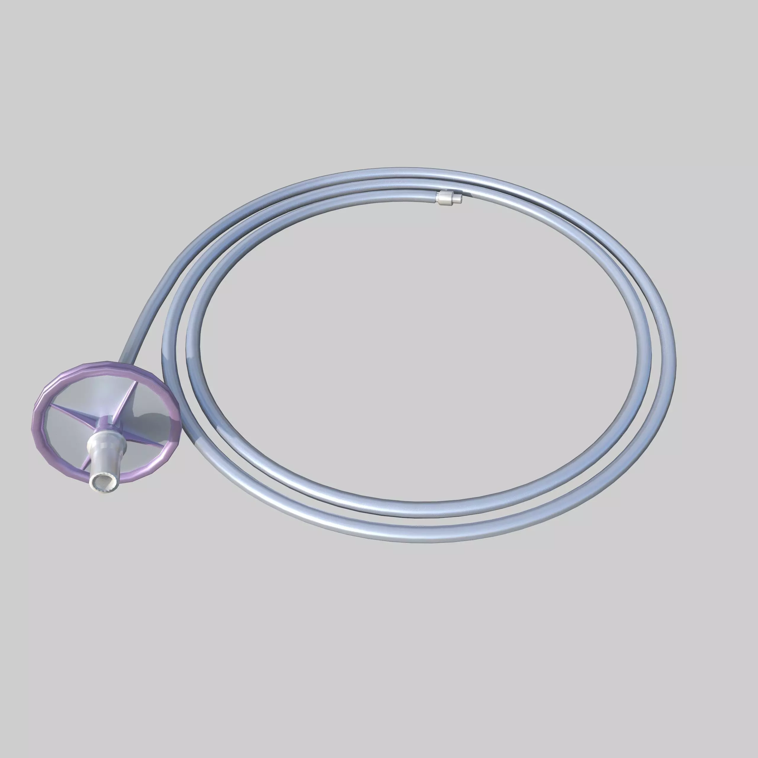 Insufflator Low-poly 3D model_1