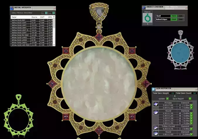 Jewelry Plate Model jp0347