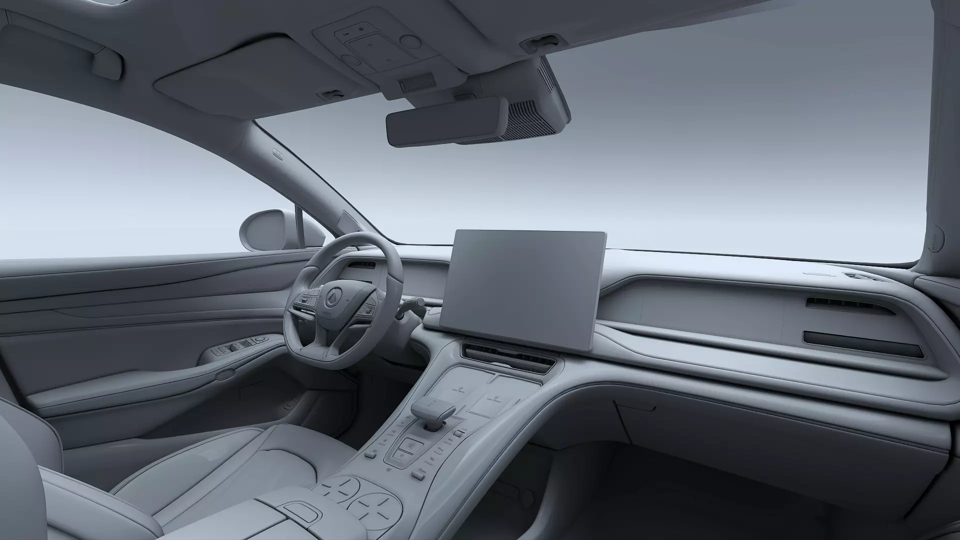 2025 Denza N7 AWD With interior 3D model_30