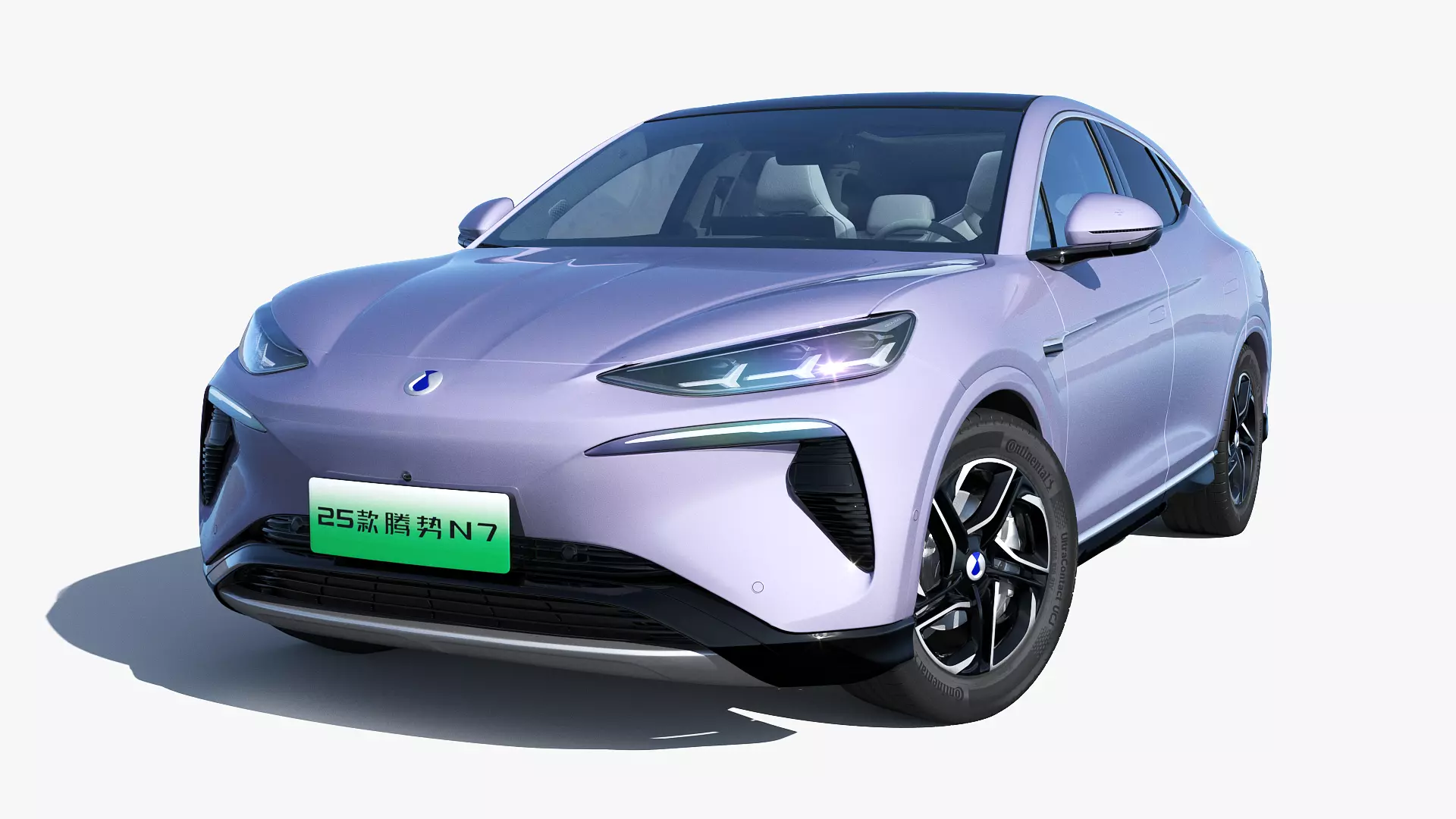 2025 Denza N7 AWD With interior 3D model_2