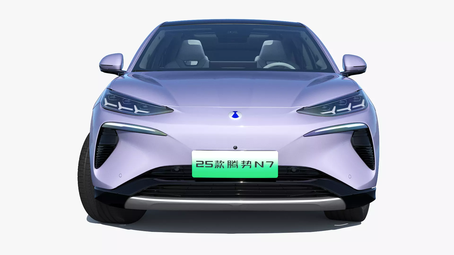 2025 Denza N7 AWD With interior 3D model_3