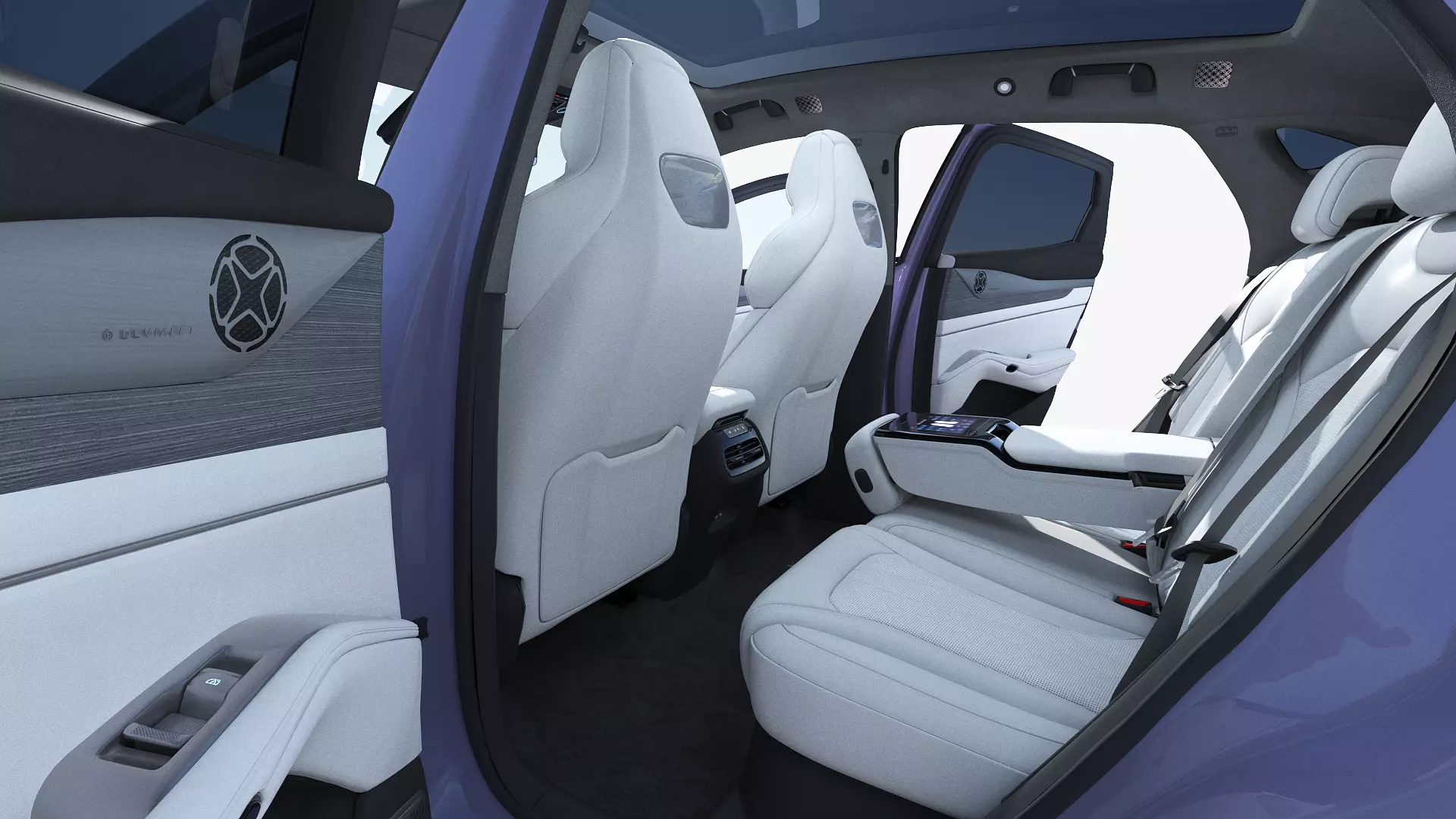 2025 Denza N7 AWD With interior 3D model_12