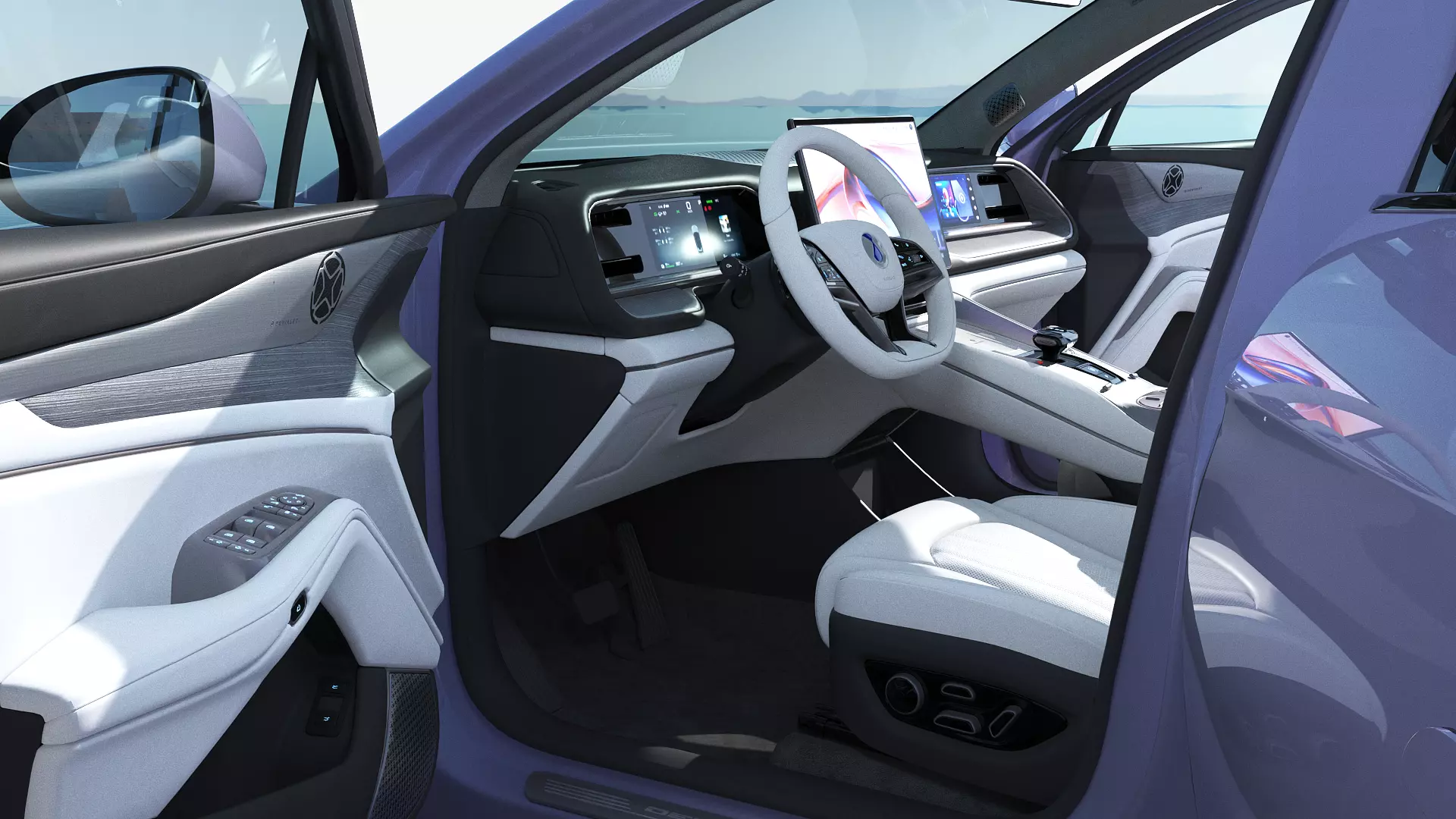 2025 Denza N7 AWD With interior 3D model_8