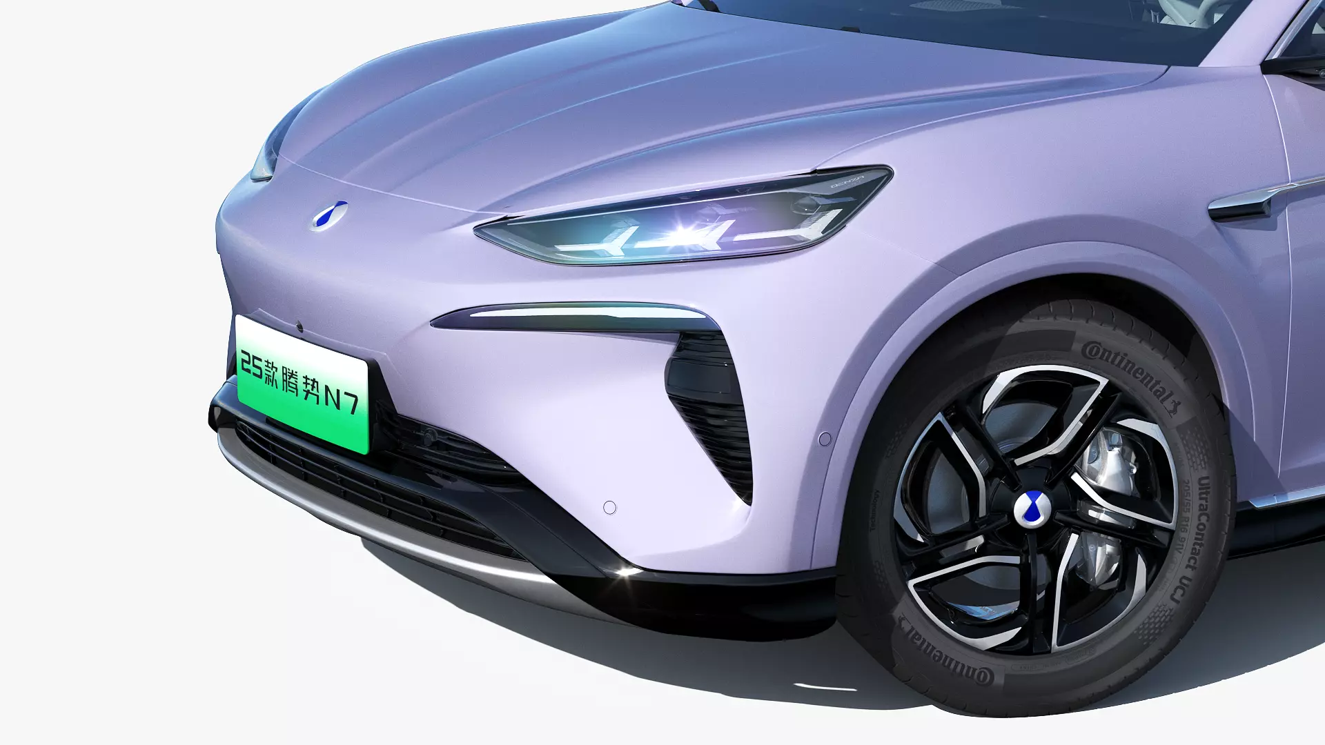 2025 Denza N7 AWD With interior 3D model_5