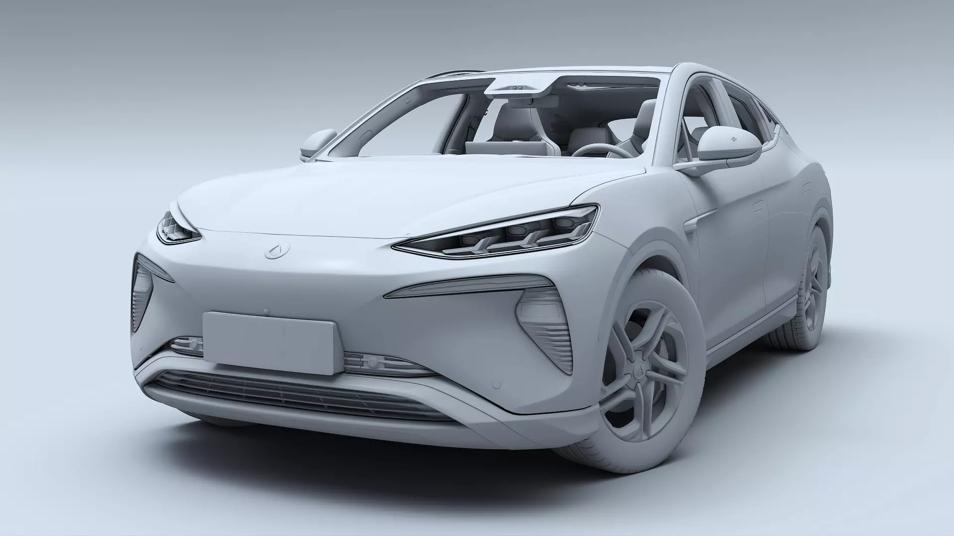 2025 Denza N7 AWD With interior 3D model_20