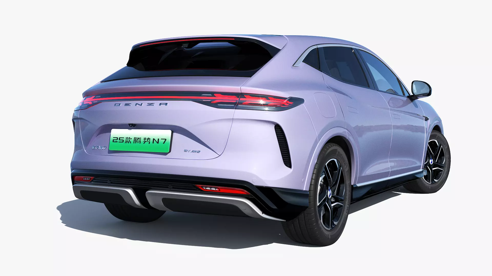 2025 Denza N7 AWD With interior 3D model_17