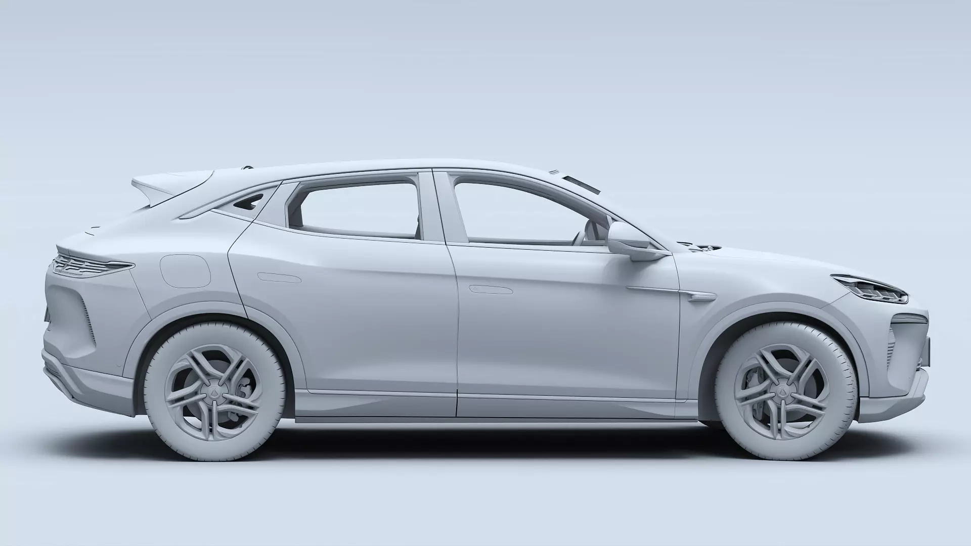 2025 Denza N7 AWD With interior 3D model_42