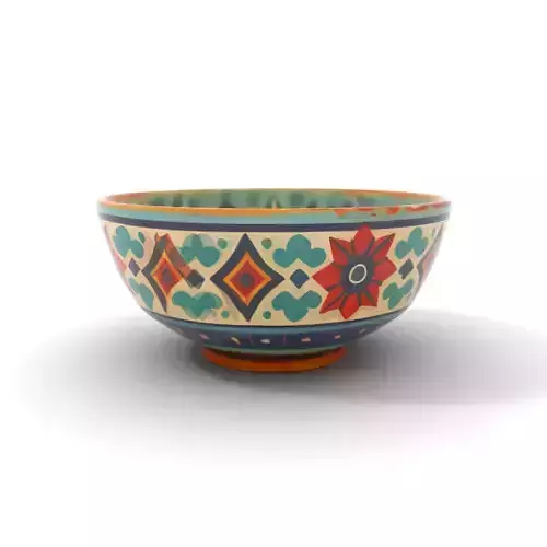 Colorful Ceramic Bowl model pack