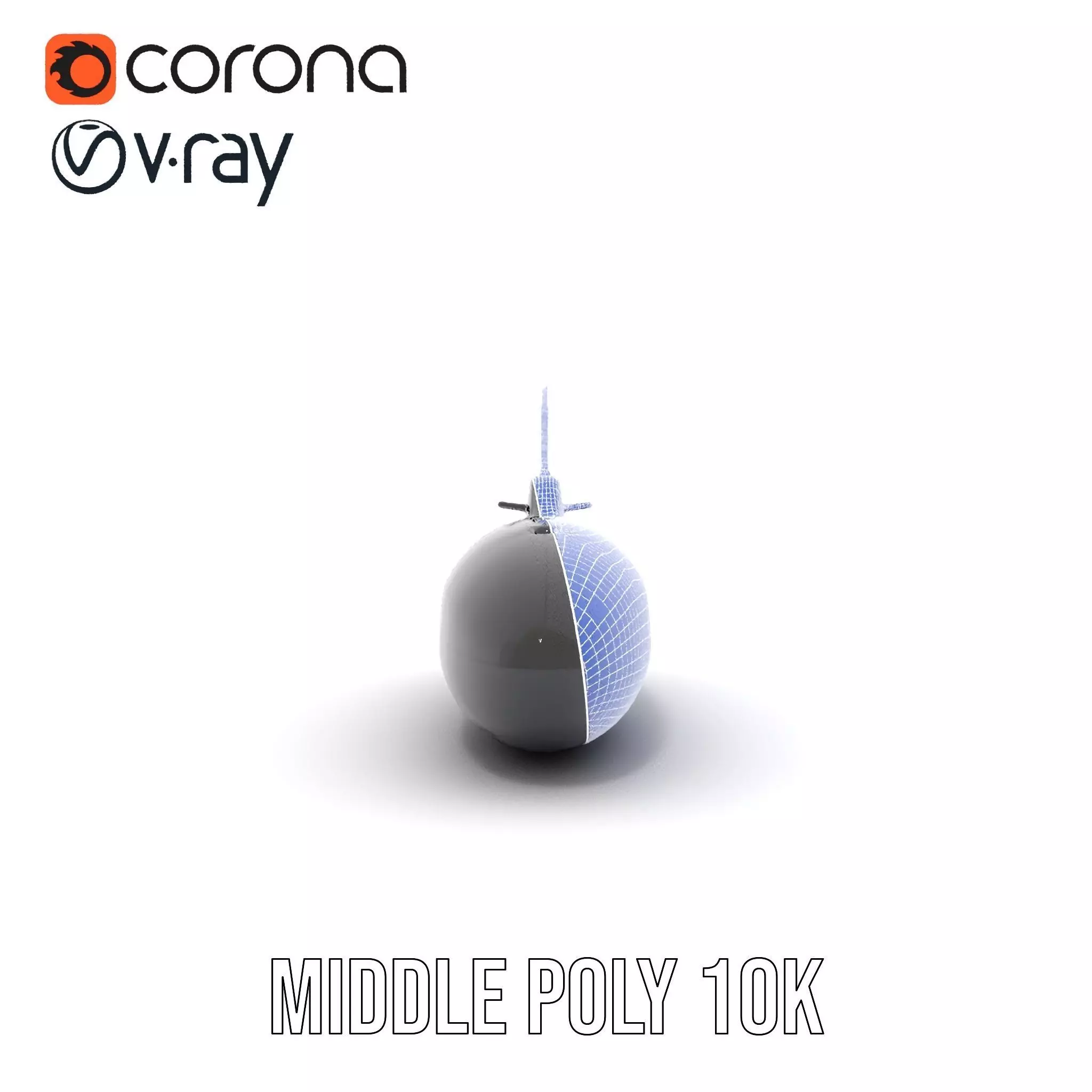 Sleek Submarine model pack Low-poly 3D model_30