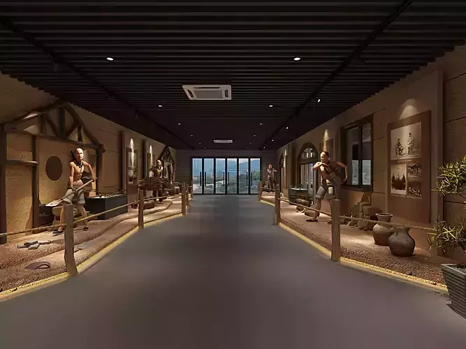 Treasure Museum  3D model