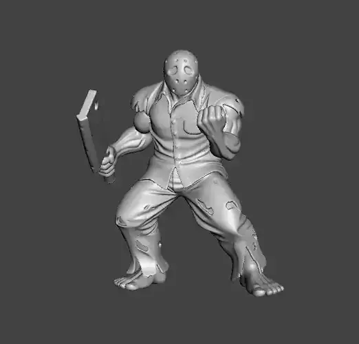 RICK TAYLOR CLASSIC CLEAVER MODEL FIGURE HORROR FANTASY GAME RPG