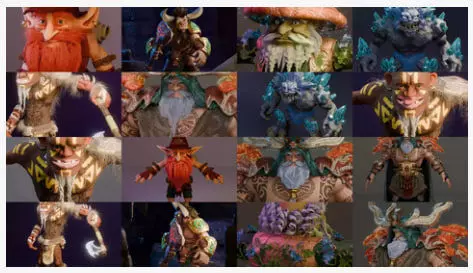 The Elderfolk Collection Stylized Fantasy Heroes _7