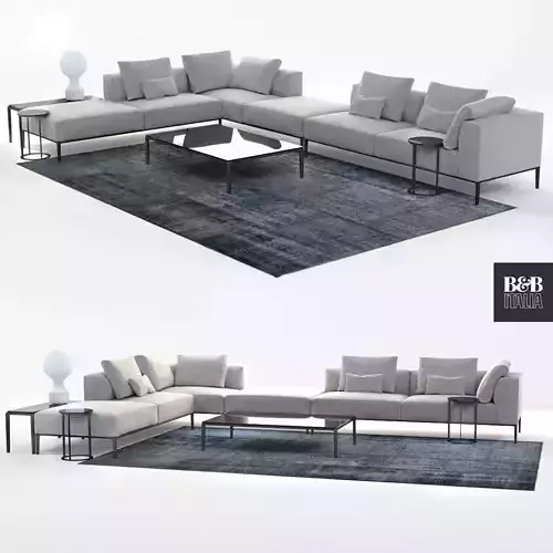 B and B Italia sofa michel effe