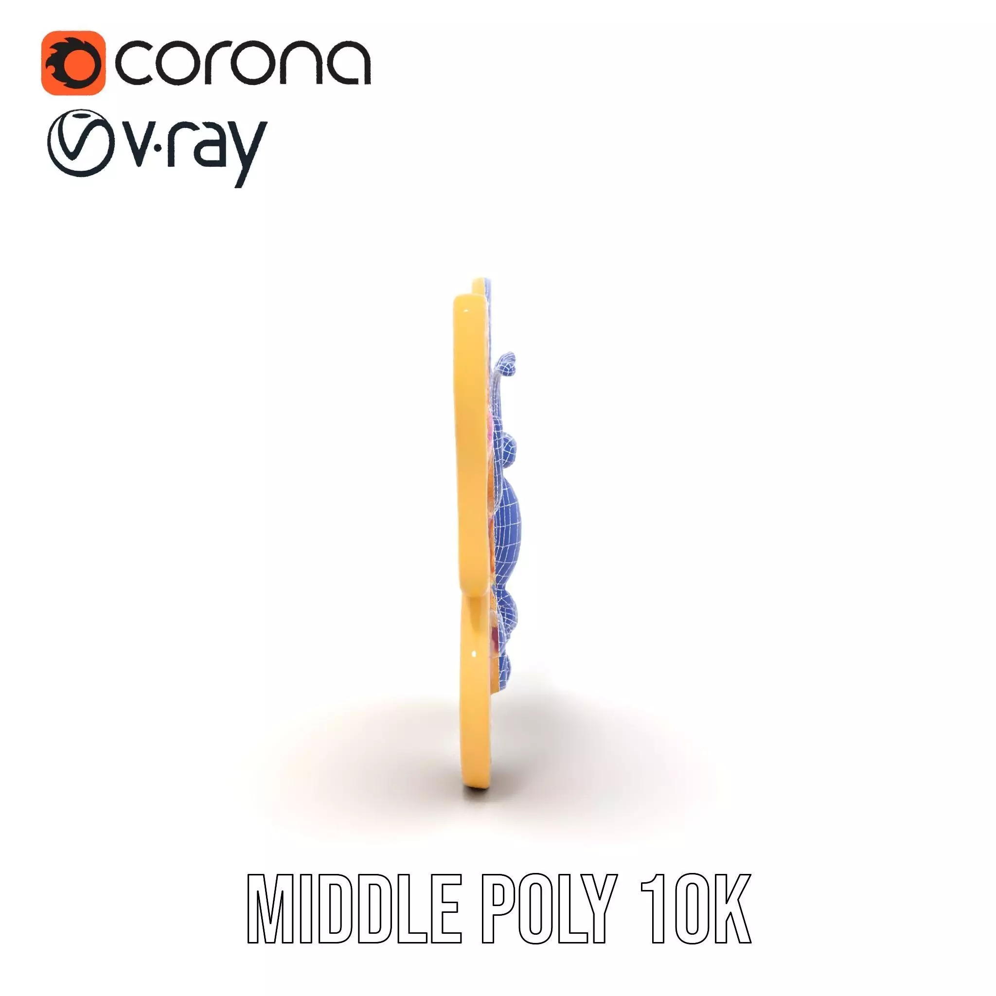 Colorful Gem Butterfly model pack Low-poly 3D model_22