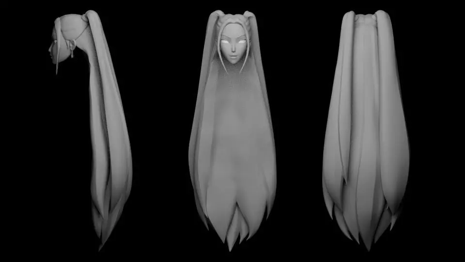 MIRA HEAD SCULPT 3D print model_5