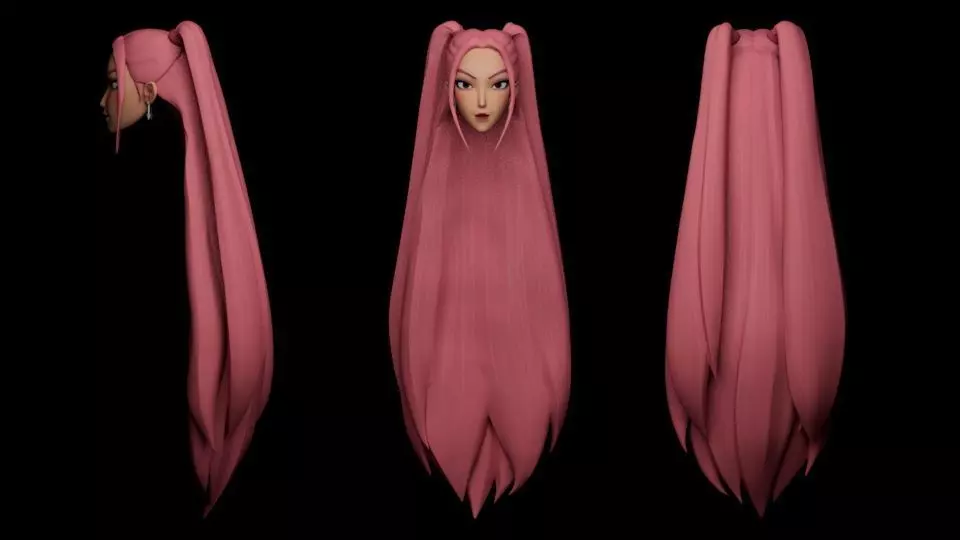 MIRA HEAD SCULPT 3D print model_7