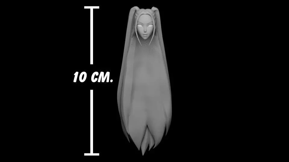 MIRA HEAD SCULPT 3D print model_4