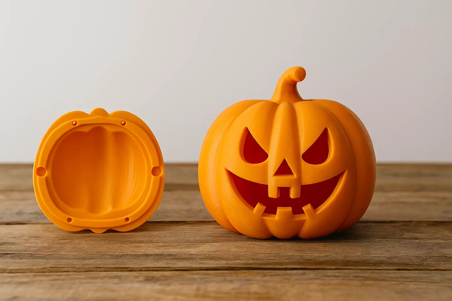 Pumpkin Candle lantern 3D print model_0