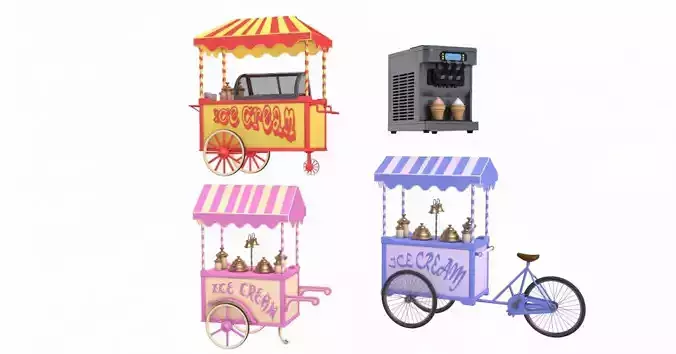 Ice Cream Carts Collection