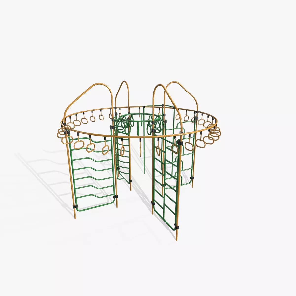 Power Tower Climber 03 Low-poly 3D model_0