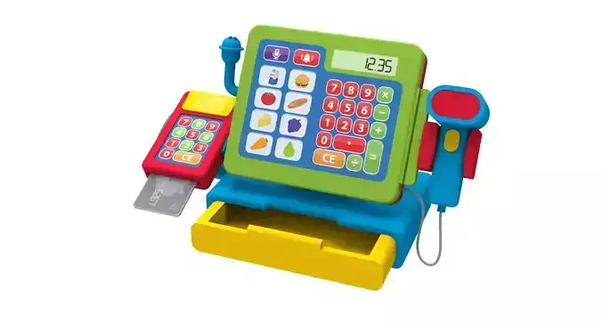 Cash Register with Mic and Pin Pad