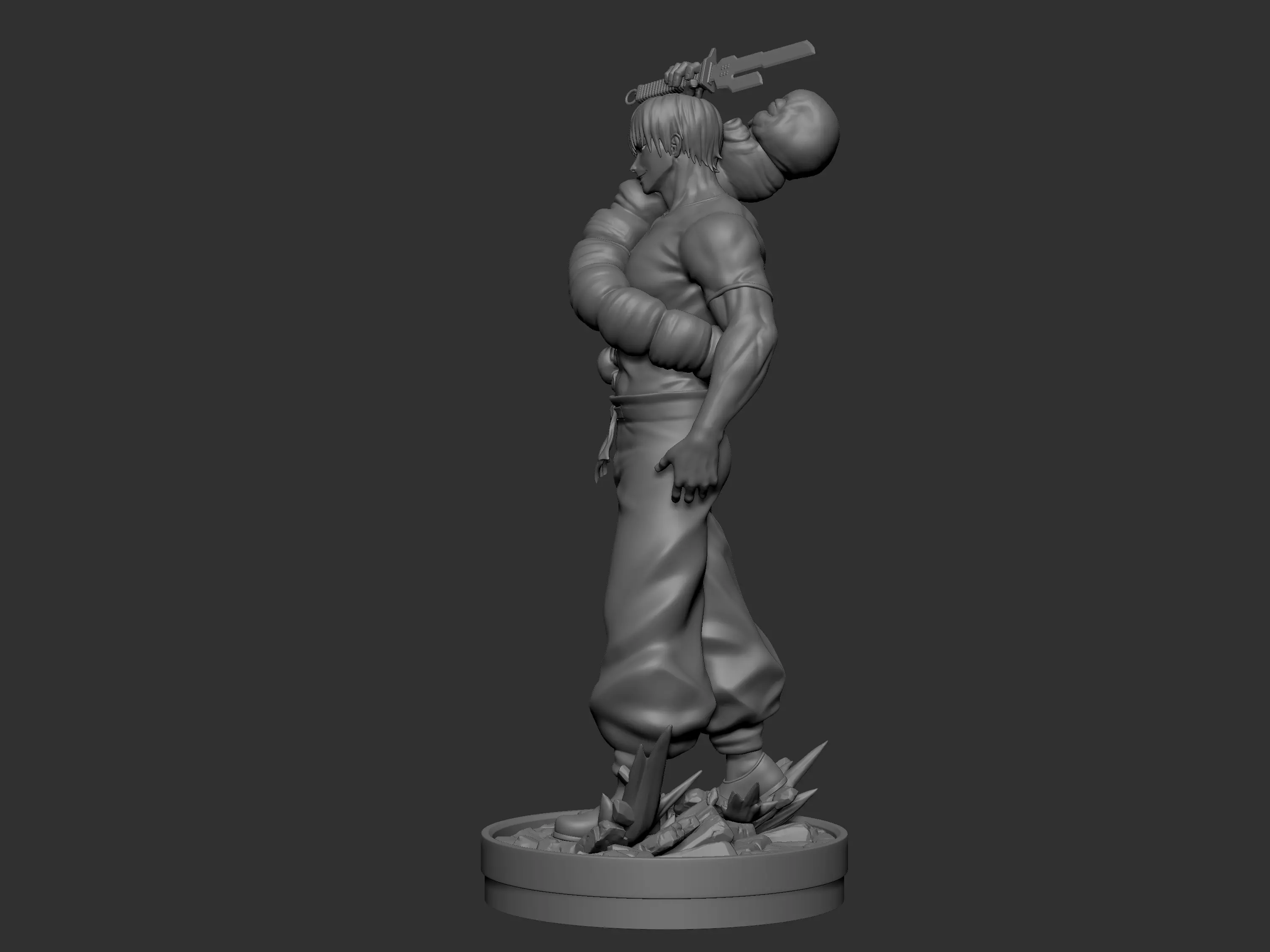 Toji Fushiguro 3D print model 3D print model_4