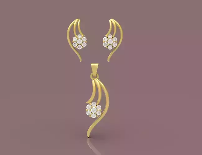 Diamond Pendant - 0128