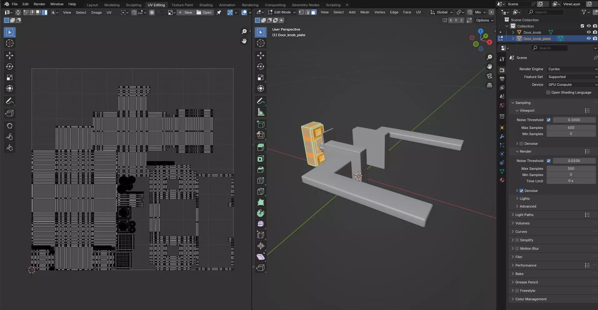 Door Knob CG3 3D model_10