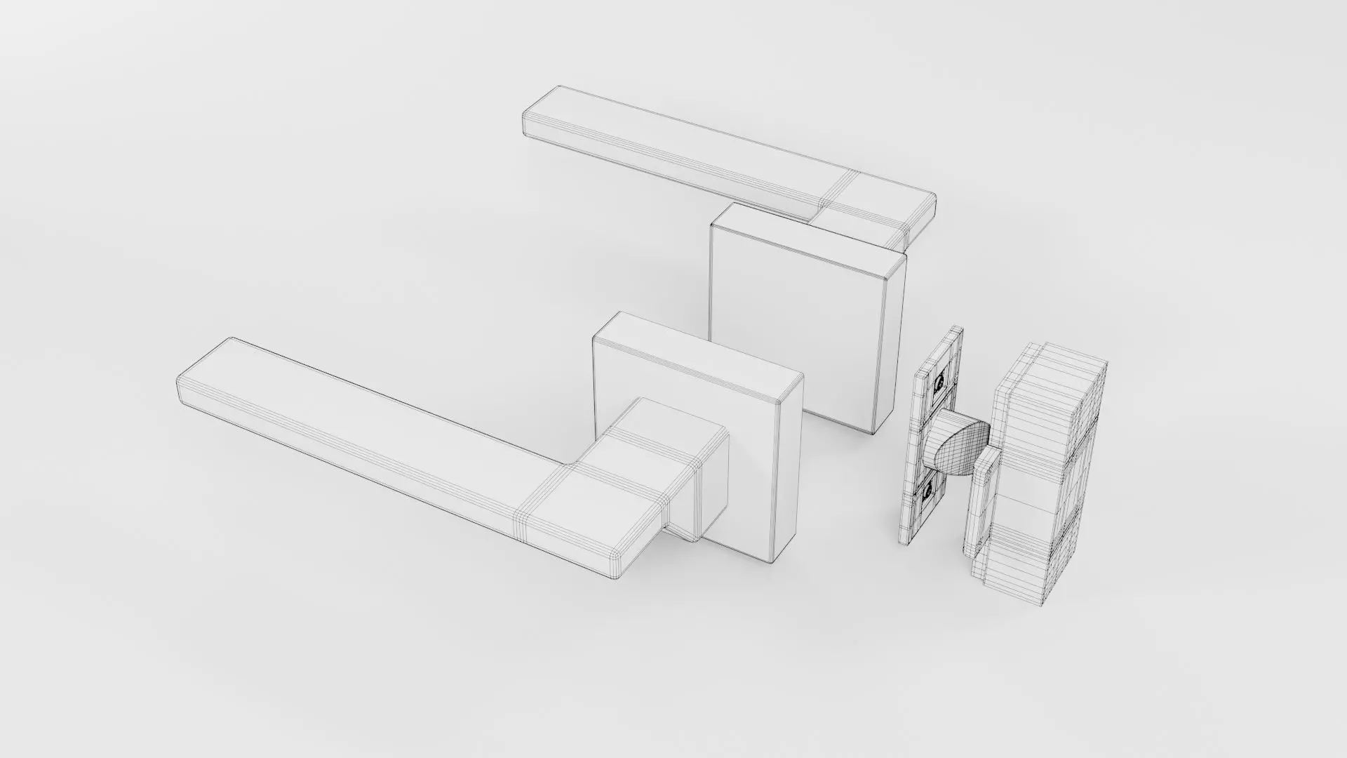 Door Knob CG3 3D model_6