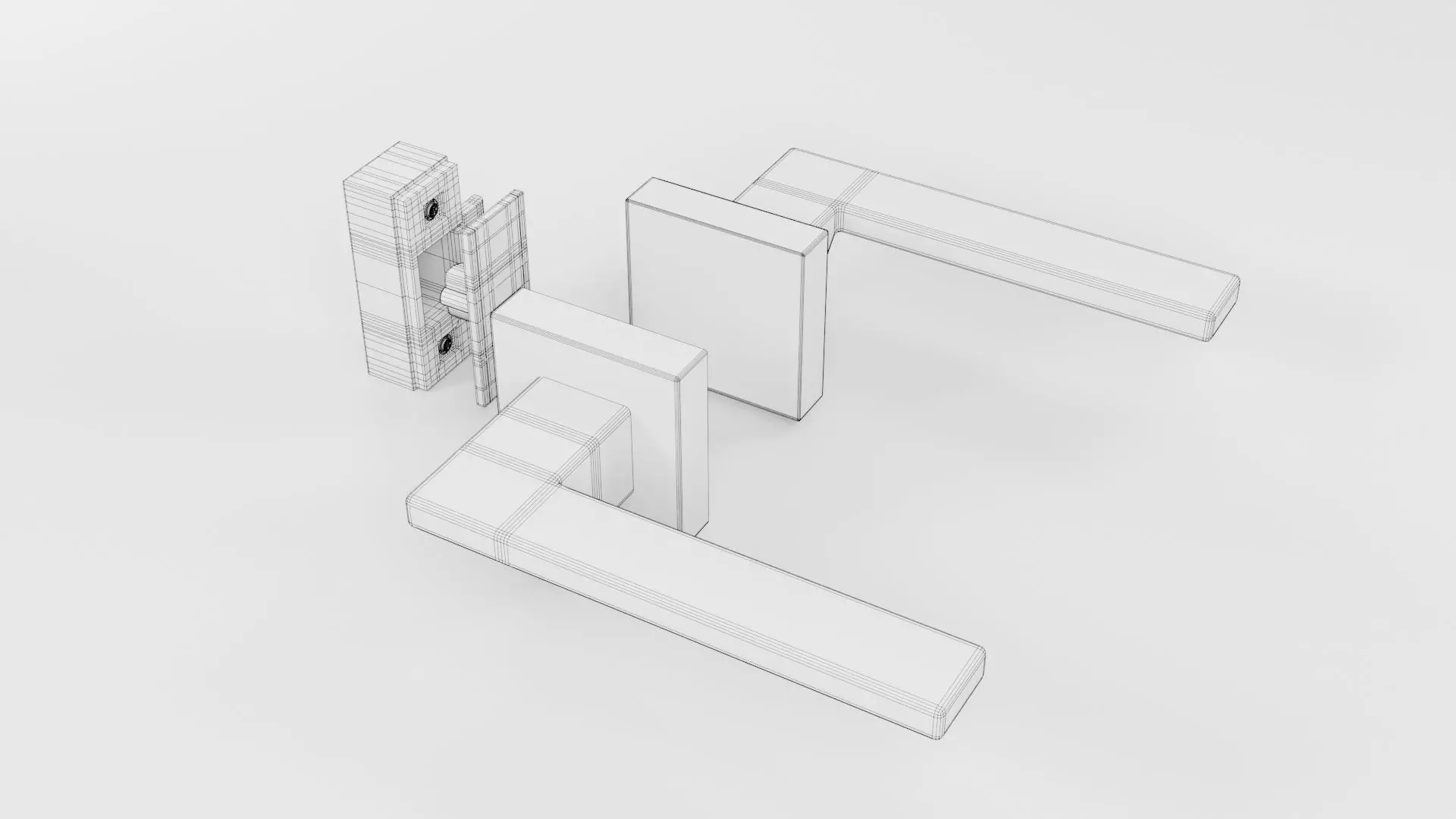 Door Knob CG3 3D model_5