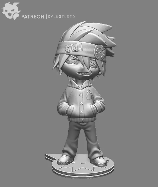 Soul Evans - Soul Eater 3D print model_3