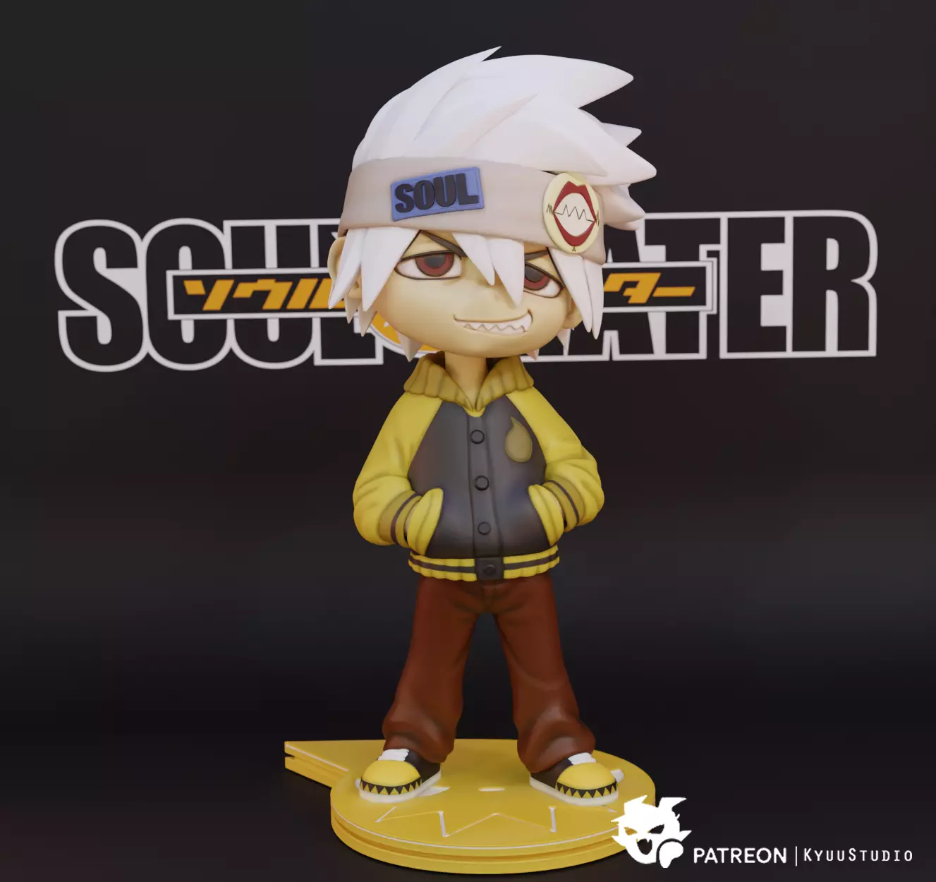Soul Evans - Soul Eater 3D print model_0