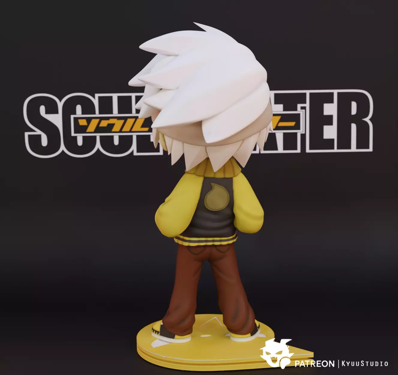 Soul Evans - Soul Eater 3D print model_2