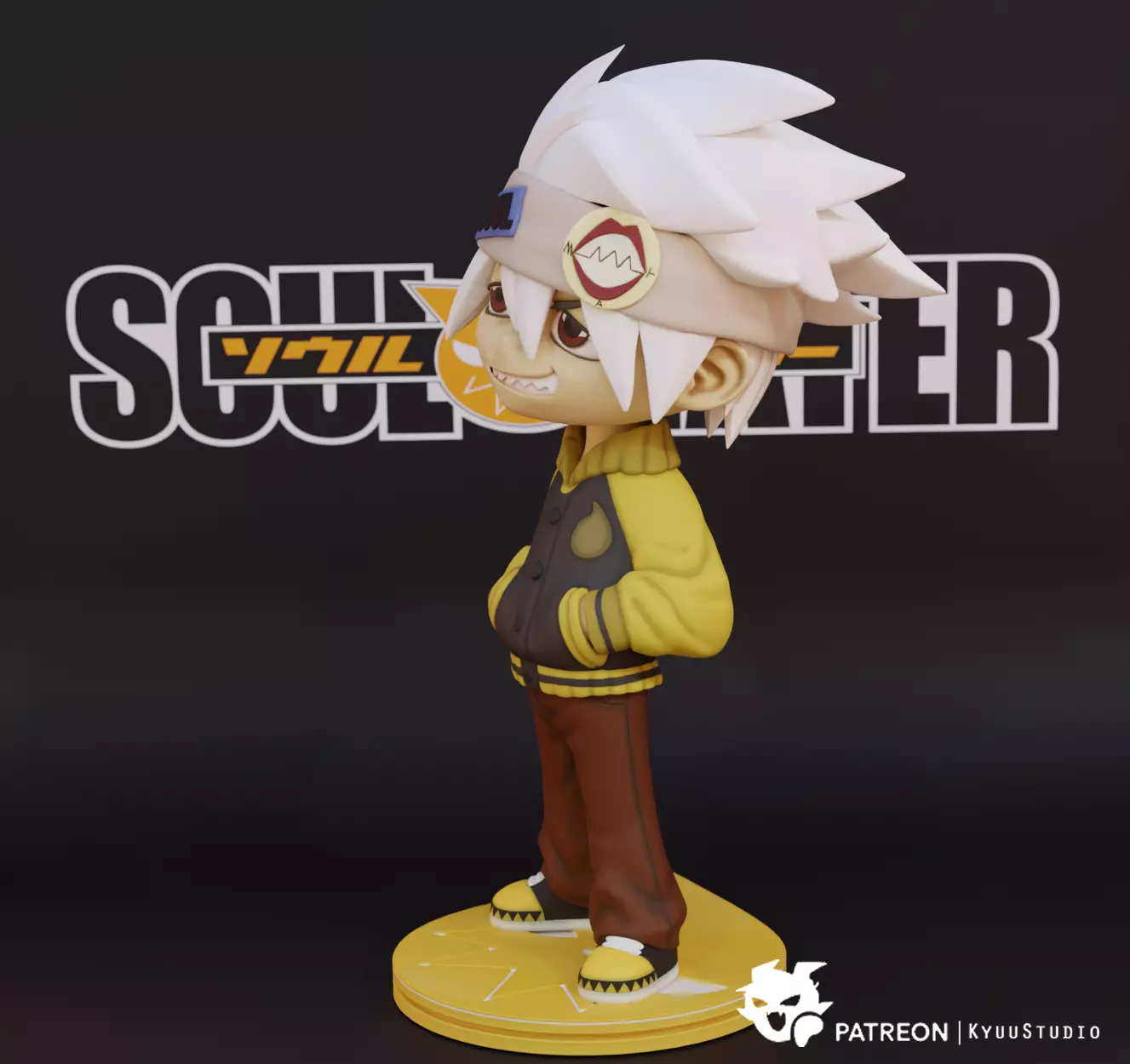 Soul Evans - Soul Eater 3D print model_1