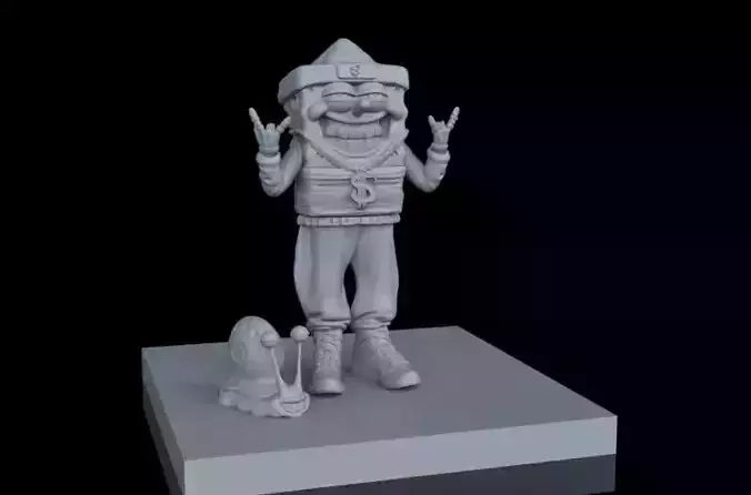 gang style sponge bob