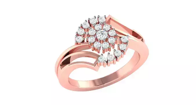 Women Ring  Render 3dm STL OBJ FBX Details