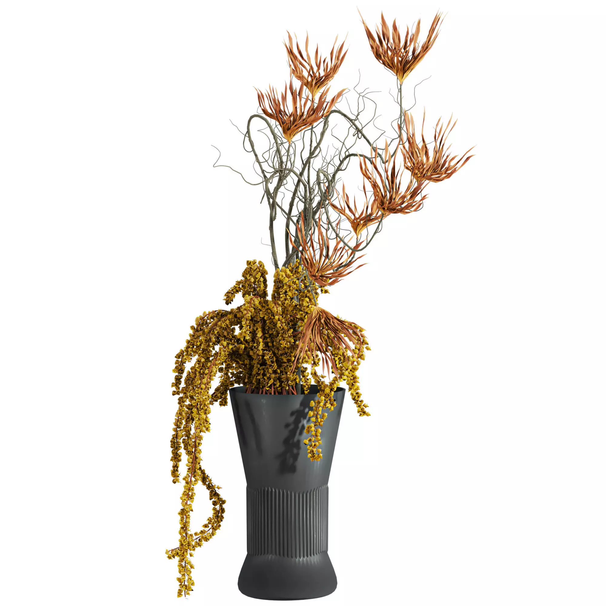 autumn bouquet 3D model_3