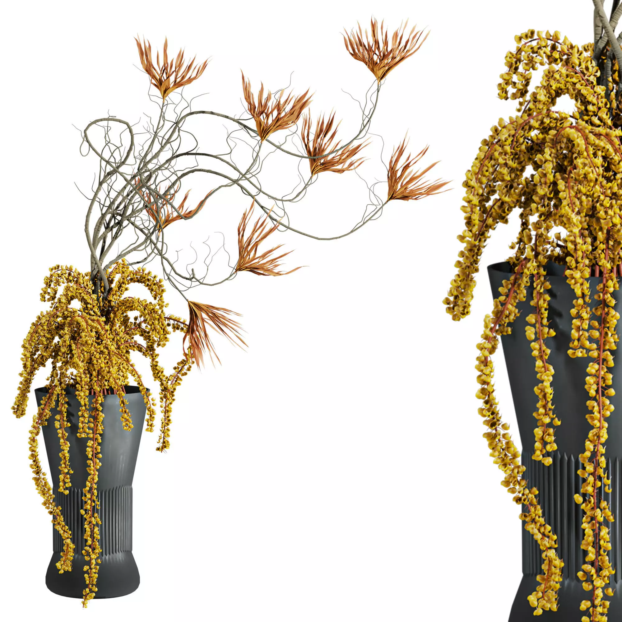 autumn bouquet 3D model_1