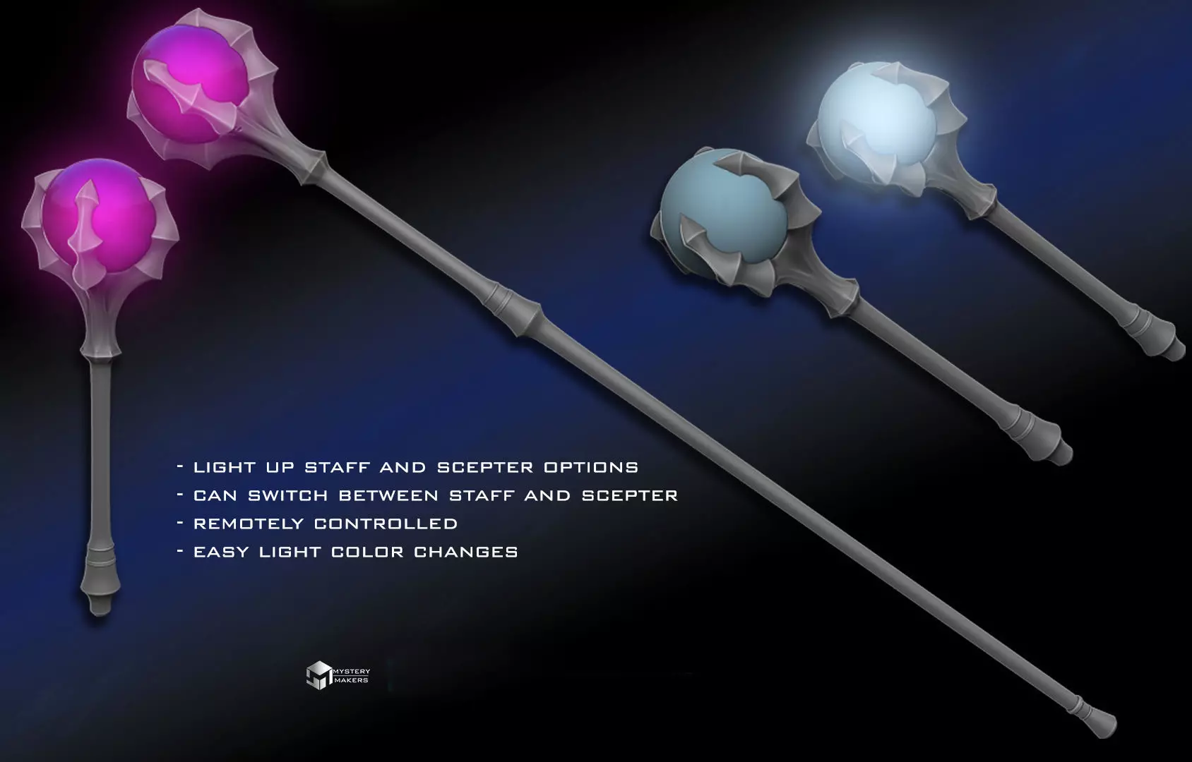 Evil-Lyn Scepter and Staff 3D print model