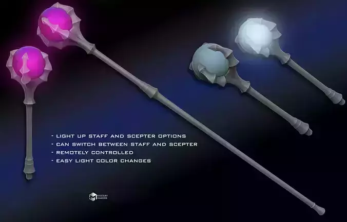 Evil-Lyn Scepter and Staff