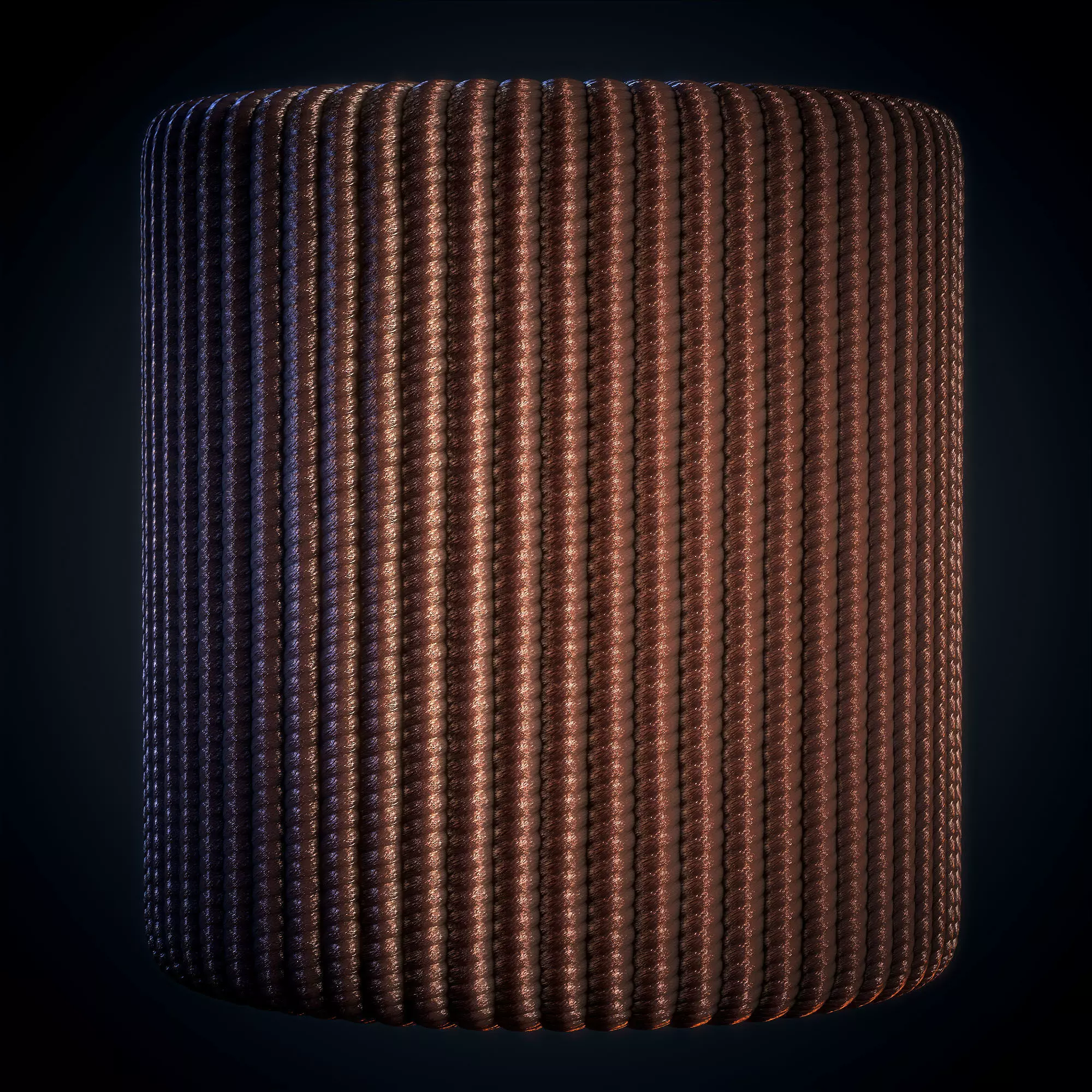 Rope with Metal Trims - Vol 01 - SBsar - Maps Texture_8