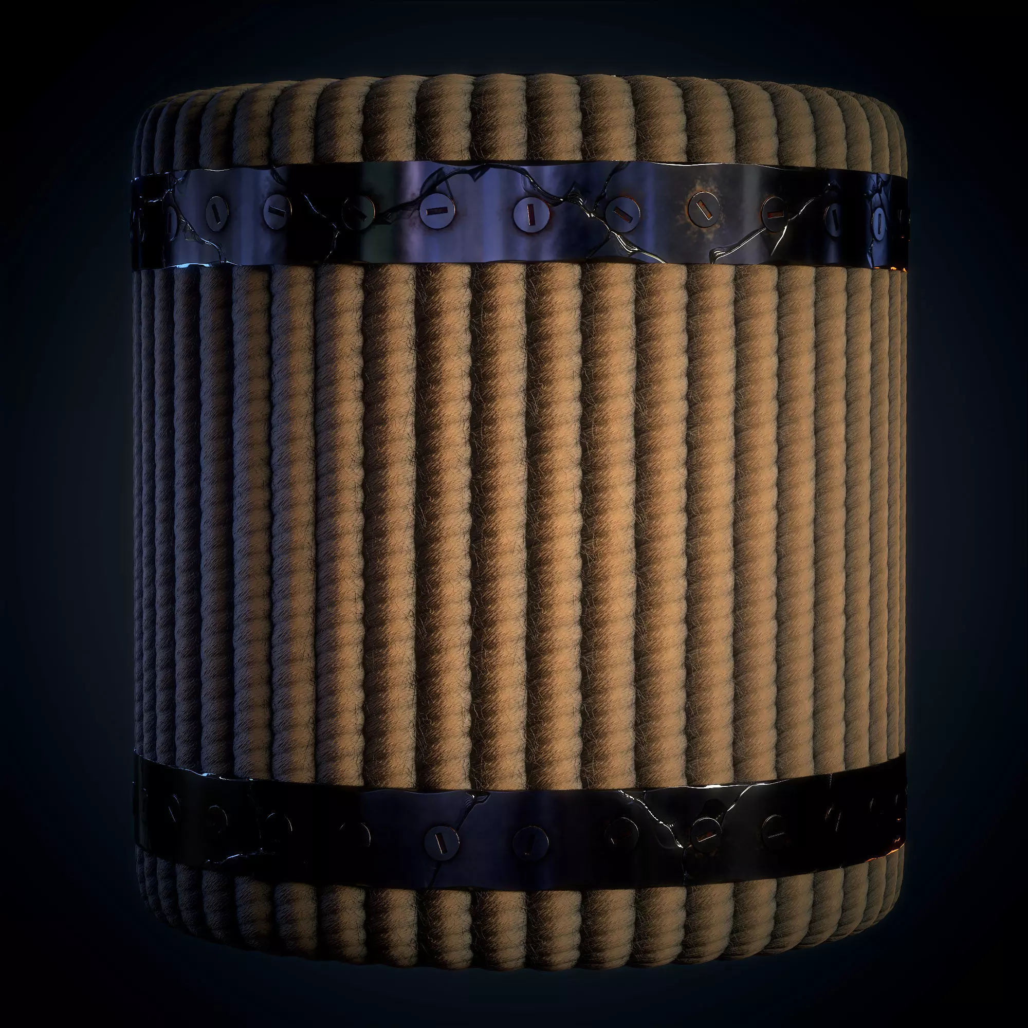 Rope with Metal Trims - Vol 01 - SBsar - Maps Texture_15